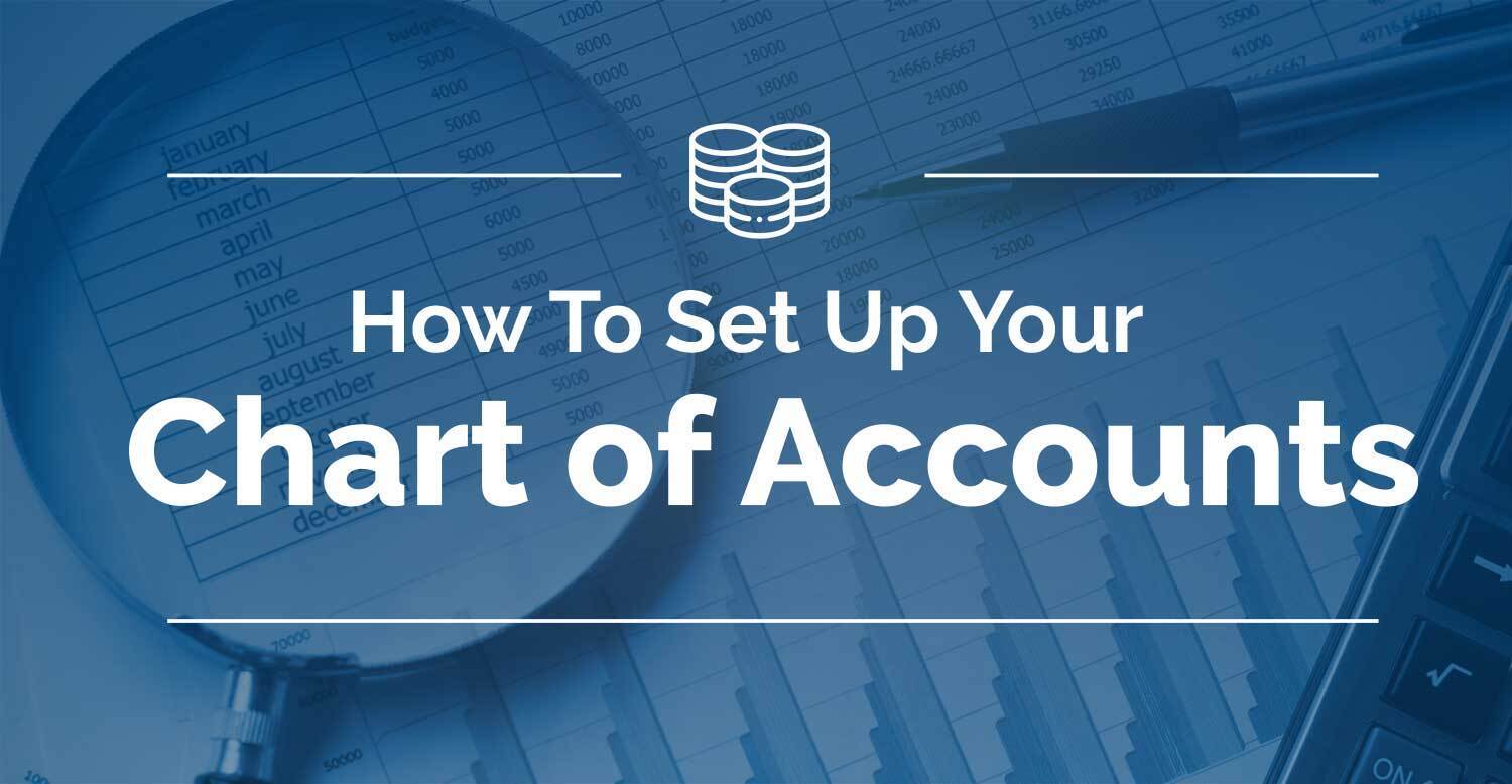 setup chart of accounts setup chart of accounts